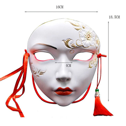 Cosplay Anime Beauty Mask – Carnival & Party Mask for Role Play, DIY Decorations & Costume Accessories