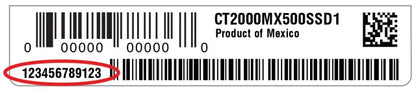 Crucial P3 Plus 1TB PCIe Gen4x4 NVMe M.2 SSD – 500GB, 1TB, 2TB, 5000MB/s Speed (OEM Package)