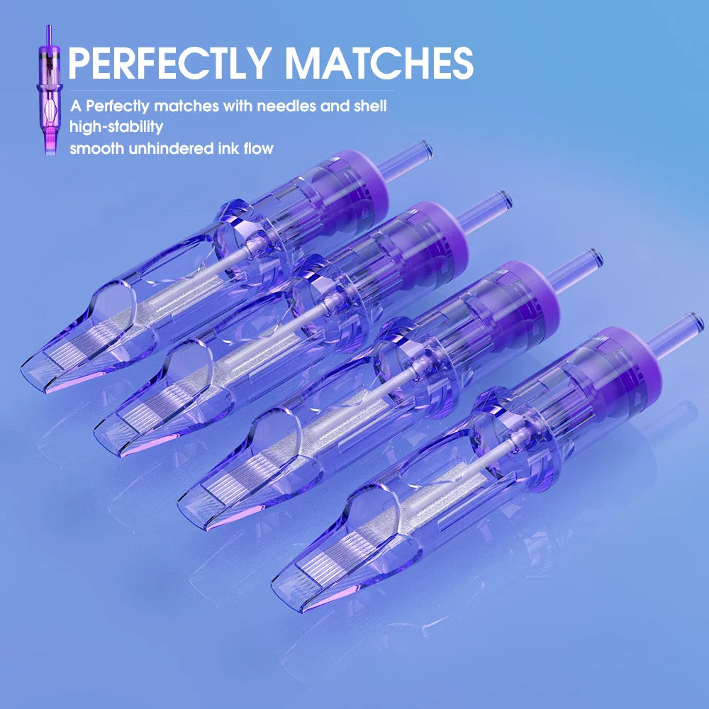 Mast PRO Round Magnum RM Sterilized Tattoo Needles 20pcs Box - 100% Original Permanent Makeup Cartridges