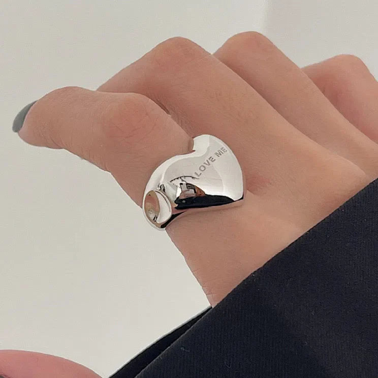 925 Sterling Silver Geometric Ring — BF CLUB Fashion Handmade Ring for Women, Party & Christmas Gift