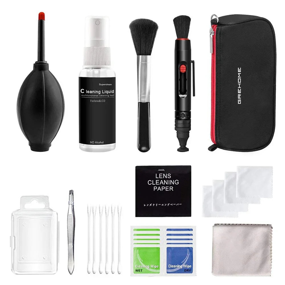 7–47PCS Camera Cleaning Kit for DSLR & Digital Cameras – Lens & Sensor Cleaner Set for Sony, Canon, Nikon, Fujifilm, SLR, DV