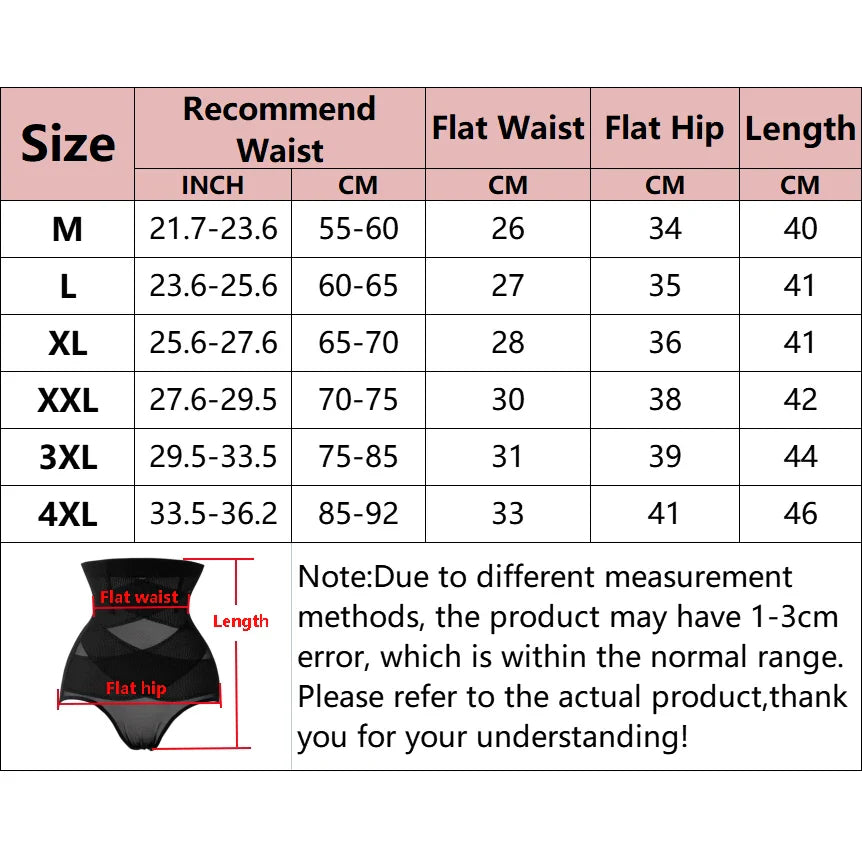 Sexy High-Waist Cross Body Shaper Panties – Women’s Tummy Control Slimming Shapewear Underwear