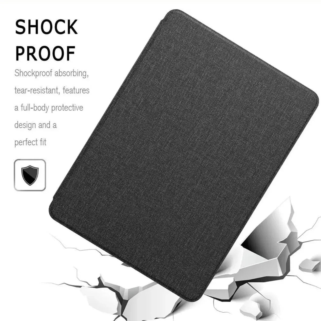 Case for Kobo Clara Colour BW 2024 & 2E – 6" Sleep/Wake Ebook Cover with Hand Strap Holder (N367/N365/N506)