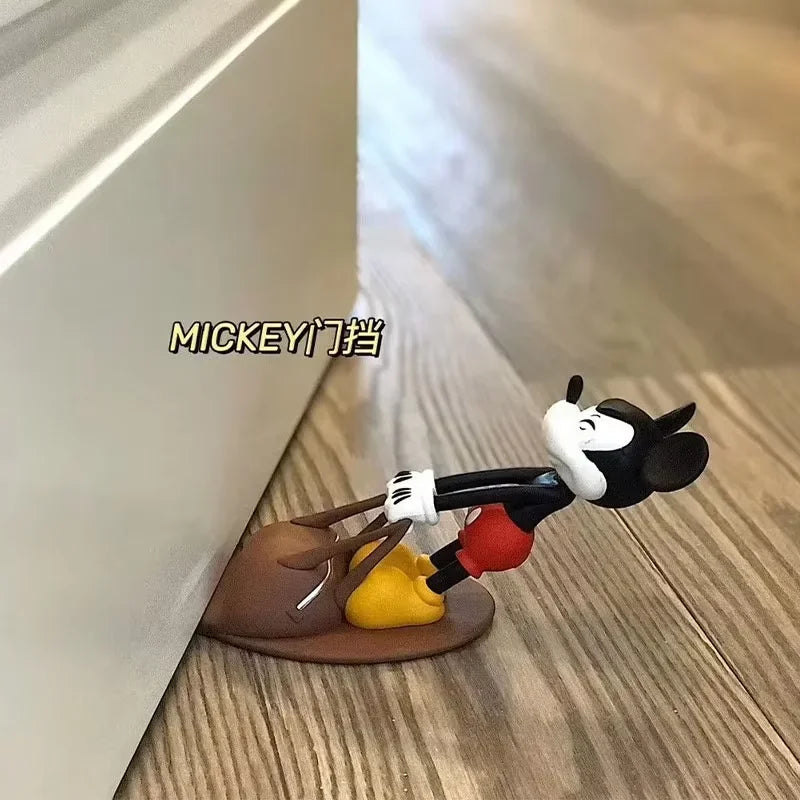 Kawaii Disney Doorstops — Mickey, Donald Duck & Woody Cute Windproof Anti-Collision Door Stop for Home & Office, Gift Decor Toys