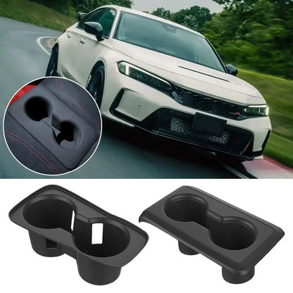 Honda Civic Type R FL5 Center Console Cup Holder Silicone Non-Slip & Leak-Proof Cup Mat Interior Car Accessories