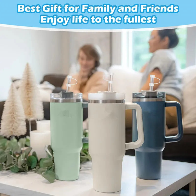 Silicone Stopper Set for Stanley Cup 1.0 & 2.0 - Your Tumbler's Perfect Partner in Leak-Free Sipping!
