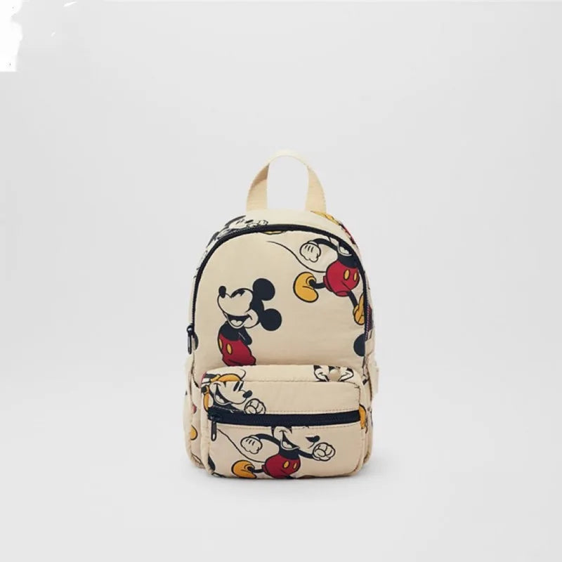Disney Mickey Mouse Pattern Children's School Bag - Cute Lightweight Backpack with New Fashionable Design