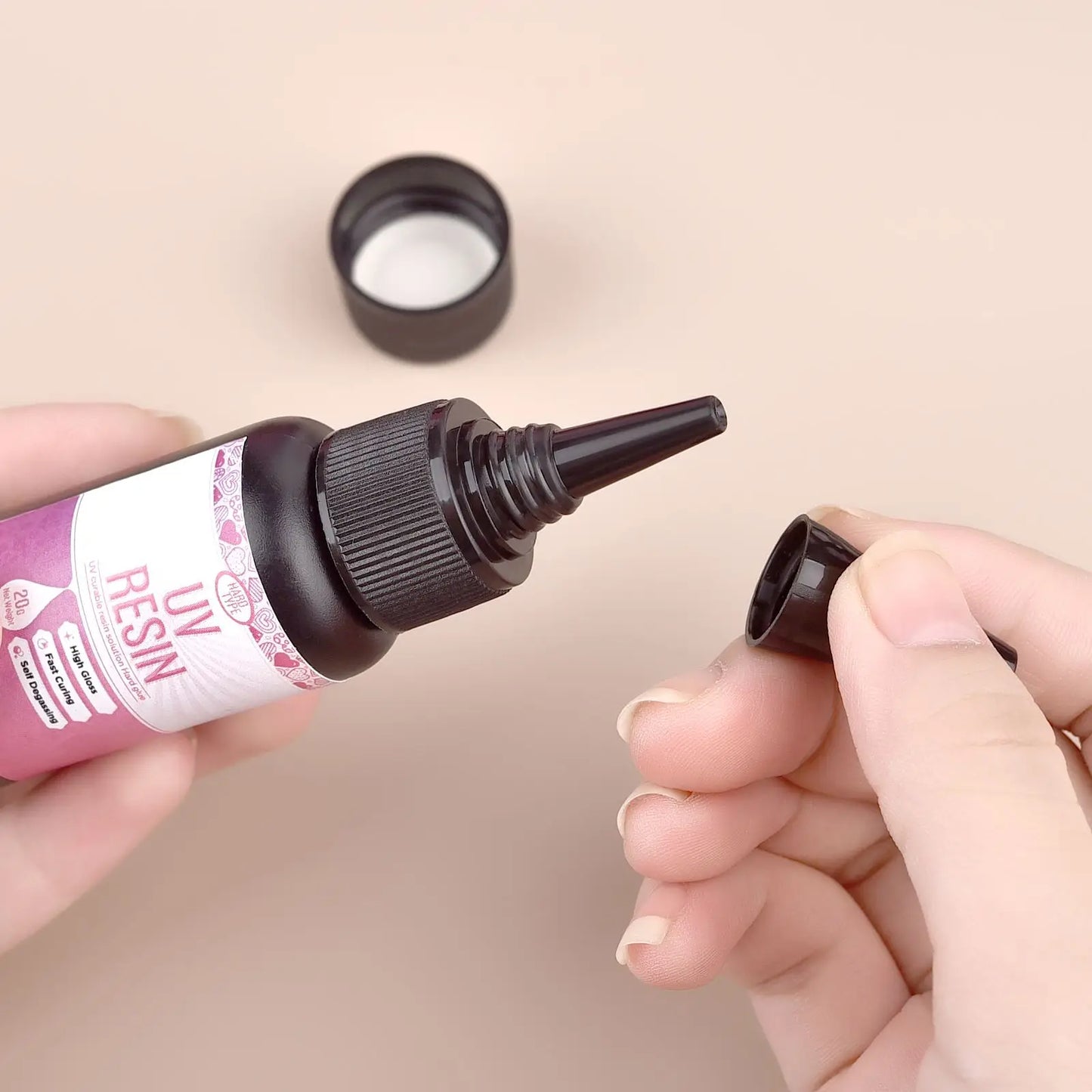 UV Epoxy Resin Glue - High Transparency Fast Drying Jewelry Making DIY Craft Adhesive 20g/50g/100g