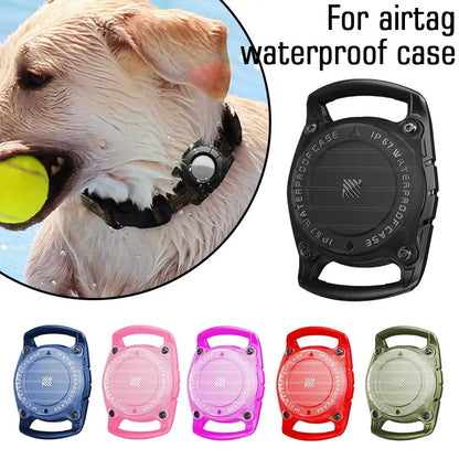 Waterproof Apple AirTag Case – Protective GPS Tracker Holder for Dog & Cat Collars