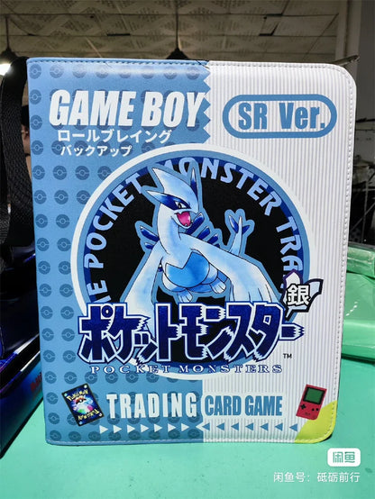 New Pokémon Pikachu Battle Card Binder — Zippered Card Holder for VMAX Game Card Collection, Anime Toys & Gifts