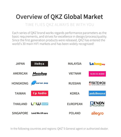 QKZ AK6 In-Ear Earphones - 6 Dynamic Drivers, Stereo Headphones with Mic, Sports HIFI Subwoofer Monitor Earbuds