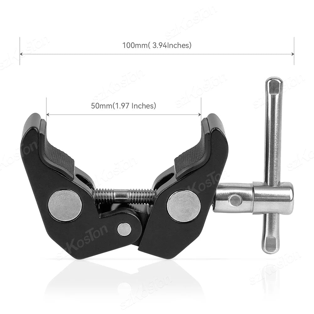 Selfie Stick Monopod Handlebar Mount – Compatible with Insta360 X4/X3/X2, GoPro 8-13 & DJI for Bicycle & Motorcycle