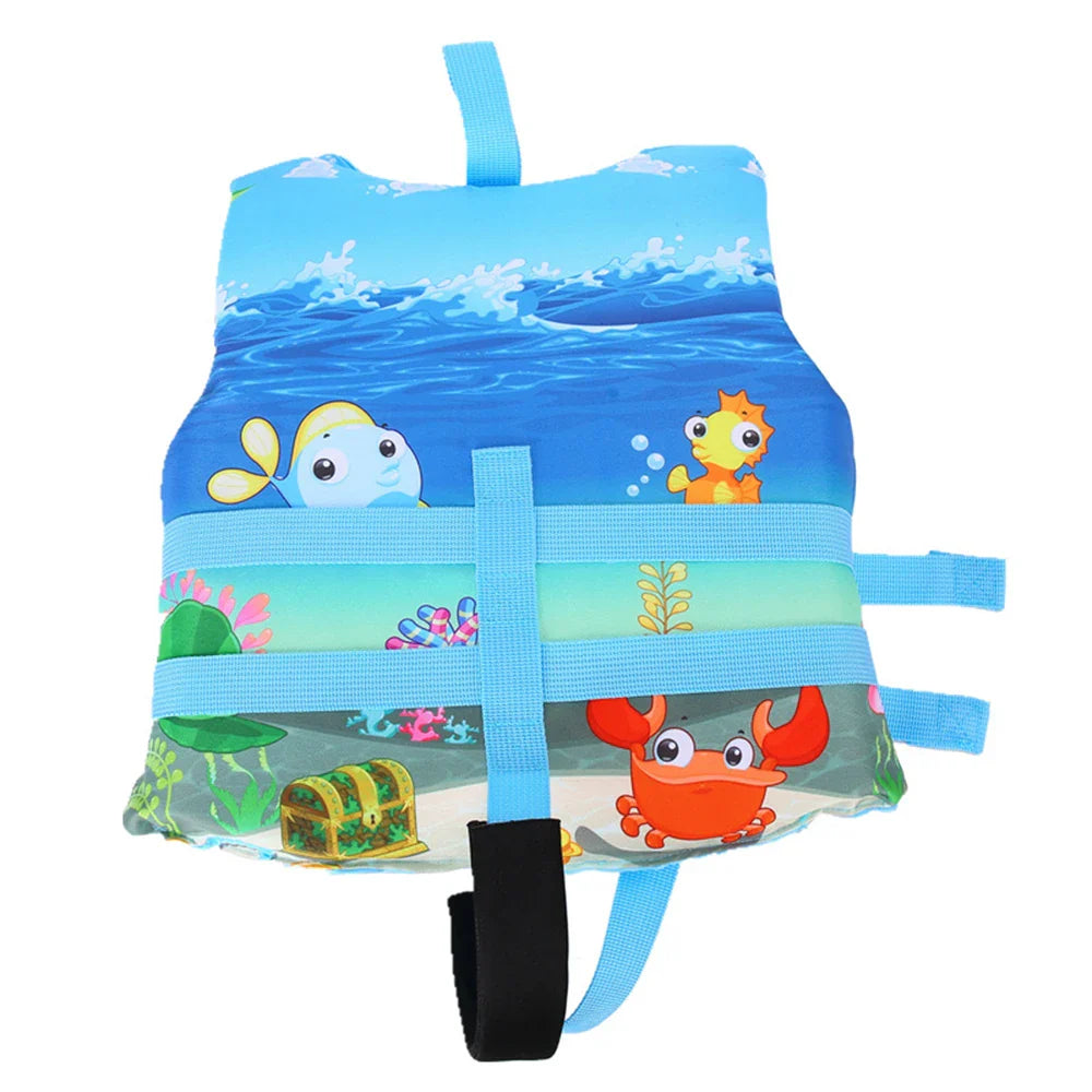 2024 Kids Life Vest – Floating Jacket for Boys & Girls, Sunscreen Swimming Pool & Boating Accessory
