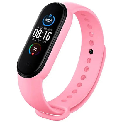 Silicone Watch Strap for Xiaomi Mi Band - Replacement Wristband Bracelet for Mi Band 3 4 5 6 7 Smartwatch Accessories