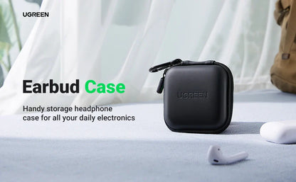 UGREEN Hard Earphone Case – Protective Headphone Bag for AirPods, EarPods, Sennheiser, Bluetooth Earphones