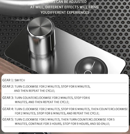 IBBETON Luxury Wood Watch Winder – High-End Automatic Watch Box (2/4/6 Slots) with Mabuchi Mute Motor & Storage Cabinet
