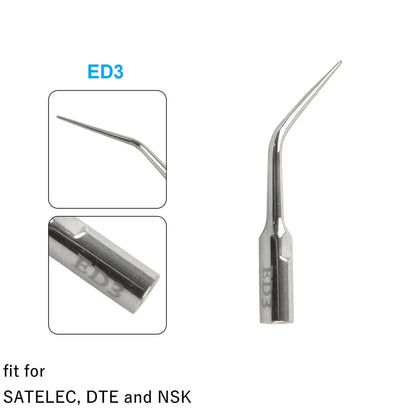 AZDENT Dental Ultrasonic Scaler Tips – Scaling, Periodontics, Endo, Perio Tips for EMS, Woodpecker, DTE, NSK, SATELEC Scalers