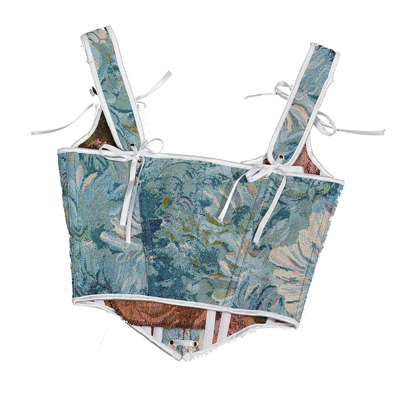 Sexy Lolita Underbust Corset – Slimming Bandage Bustier Top for Women Lingerie & Elegant Streetwear