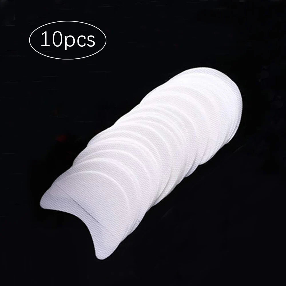 10/20/50/100Pcs Eyeshadow Shields - Disposable Under Eye Patches, Lint-Free Makeup Stickers & Applicators