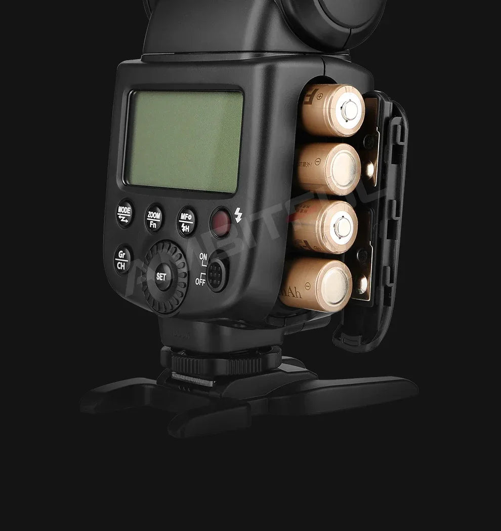 Godox TT600 2.4G Wireless Camera Flash – GN60 Speedlite Master/Slave for Canon, Nikon, Sony, Pentax, Olympus, Fuji, Lumix