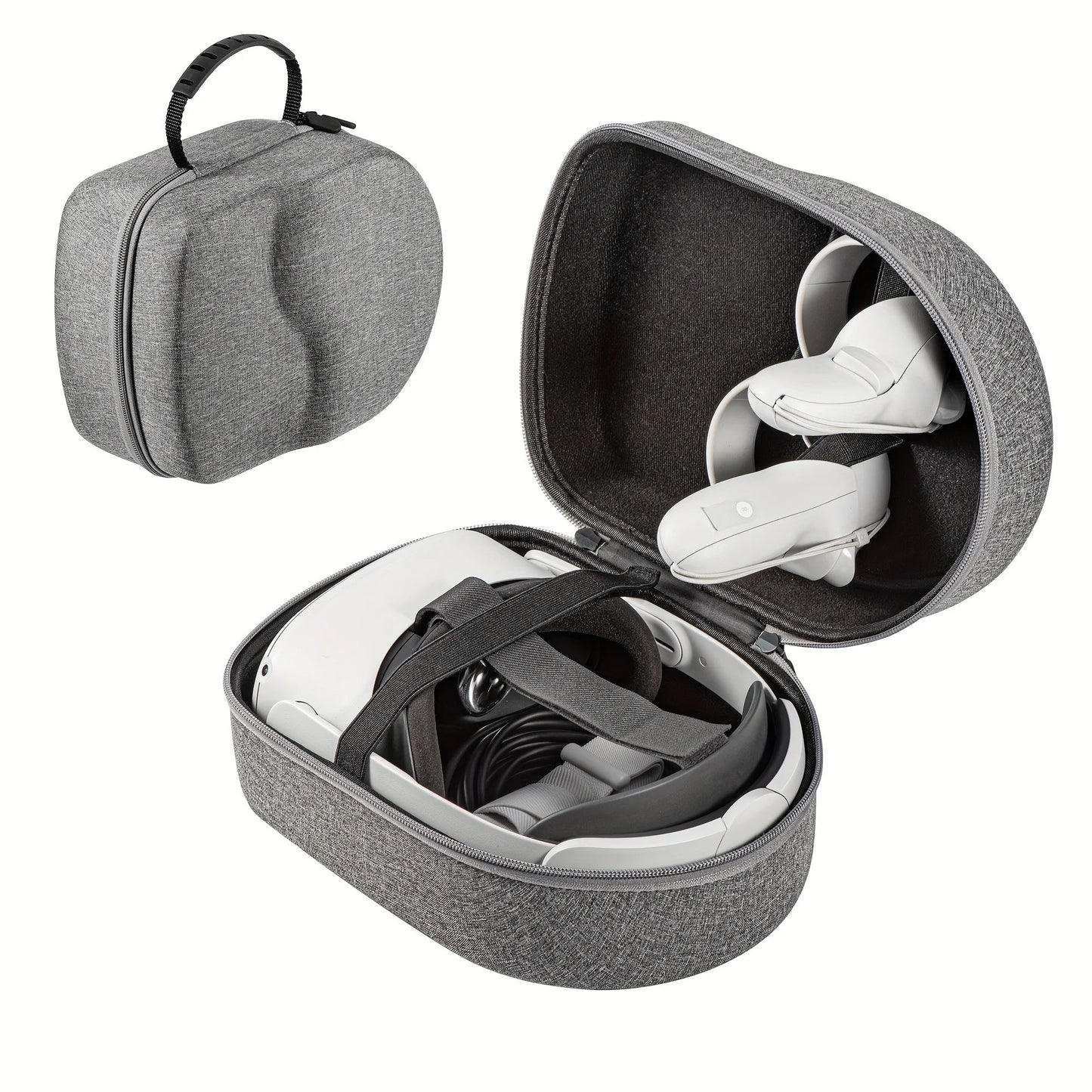 Storage Bag for Quest 2 & Meta Quest 3 VR Headsets — Protective Tote Case for Glasses & Accessories