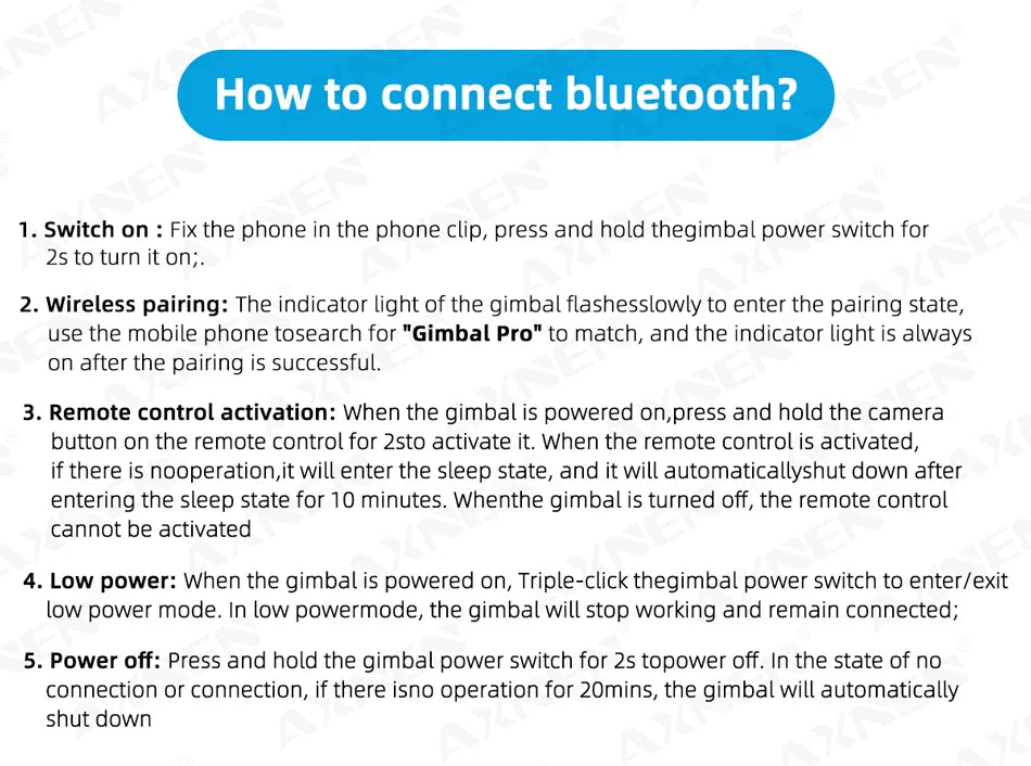 360° Rotation Gimbal Stabilizer & Selfie Stick – Tripod for iPhone & Smartphone Live Photography