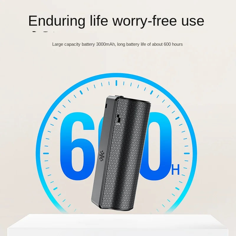 600-Hour Activated Voice Recorder – Espia USB Flash Magnet Dictaphone with Noise Reduction, 4GB-128GB MP3 Audio Player