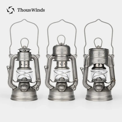 Thous Winds Memory Mini Oil Lamp – Portable Retro Camping Lantern for Hike, Picnic, and Backpacking