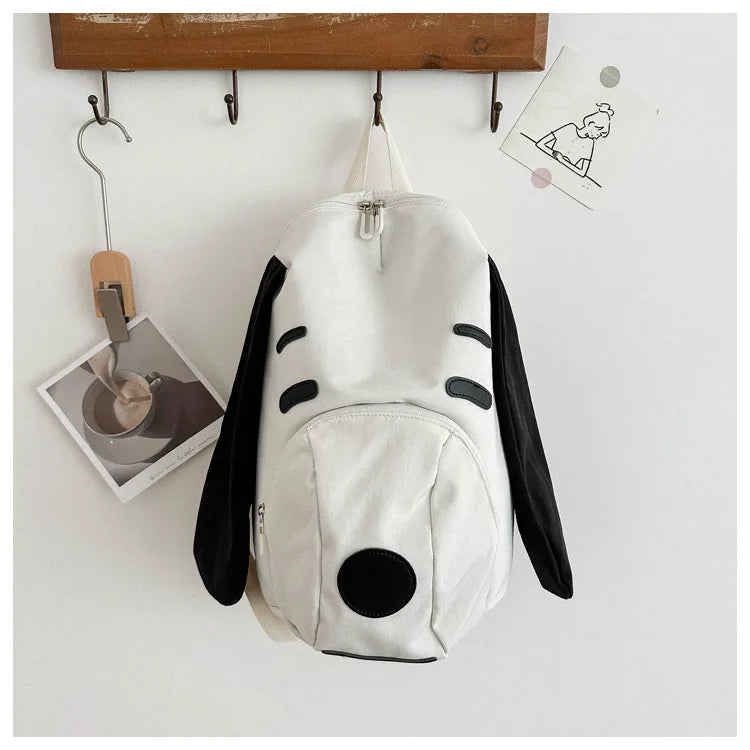 Cute Anime Snoopy Backpack — Large Capacity Oxford Cloth Student Travel Casual Bag