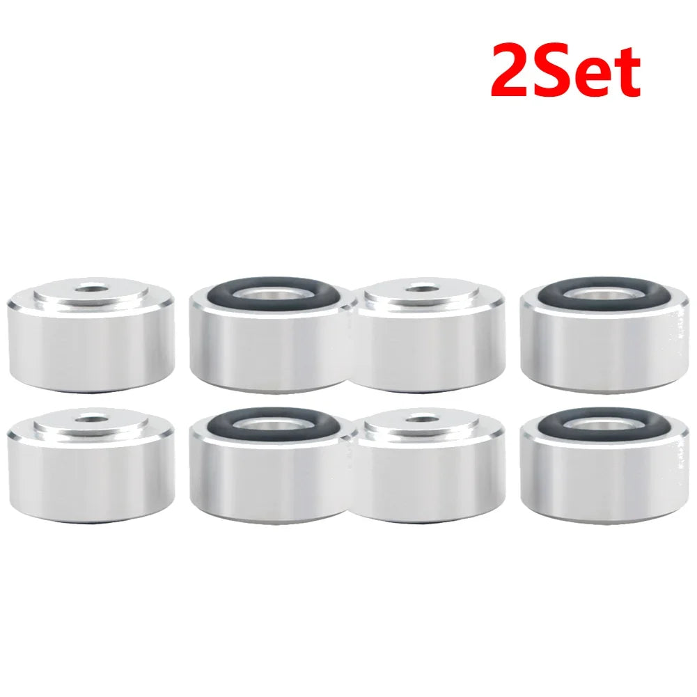 4/8Pcs HiFi Speaker Isolation Spikes – Aluminum Alloy Stand Feet Pads for Speakers & DAC