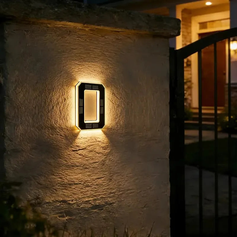 Custom Solar LED House Numbers - Waterproof Luminous Address Sign for Outdoor Wall & Door Decor