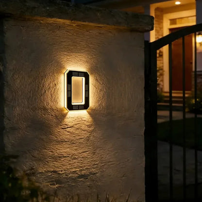 Custom Solar LED House Numbers - Waterproof Luminous Address Sign for Outdoor Wall & Door Decor