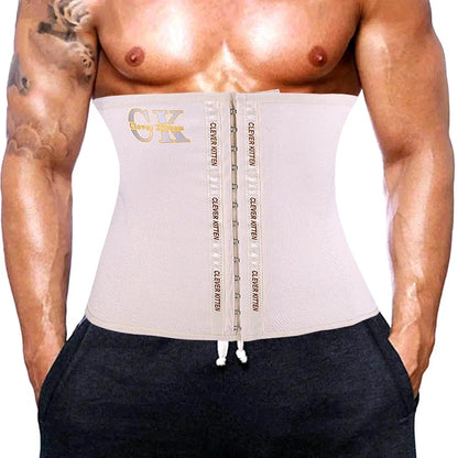 Men’s Waist Trainer Sports Belt — Weight Loss Waist Cincher Trimmer Girdle Corset Body Shaper Wrap