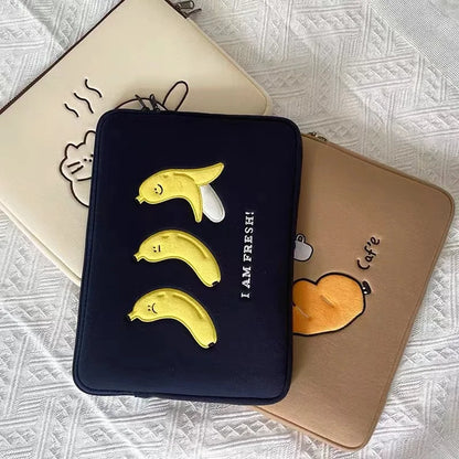 Cute Insulated Laptop Sleeves - Shockproof Pouch Bag for 13 13.3 14 15 15.6 Inch MacBook Air and Pro M2, Stylish Computer Accessories