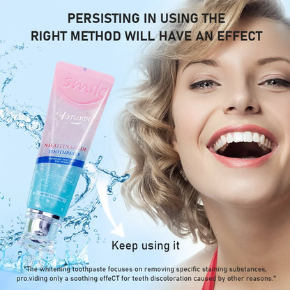 Hotluck Niacinamide Whitening Toothpaste – Intensive Triple Whitening for Fresh Breath & Dental Care