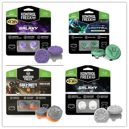 KontrolFreek FPS Freek Galaxy Purple: Enhance Xbox One & Series X Controller Performance with 2 Thumbstick Replacements - Xbox 360 Compatible!