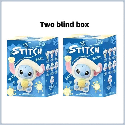 Stitch "Eat Something Before Sleep" Series Vinyl Blind Box – Kawaii Plush Doll Pendant Ornament, Cute Surprise Gift