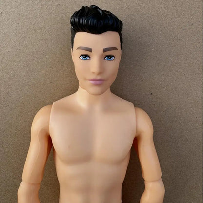 1/6 Boys Doll – 30cm Movable Joint Male Figure, Solid DIY Toy for Kids Birthday Gifts