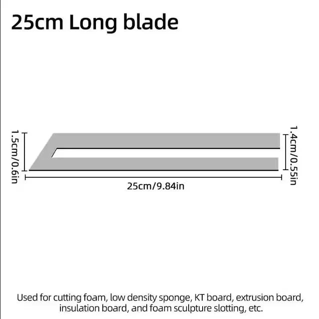 Electric Foam Cutting Knife – Handheld Hot Knife Thermal Cutter for Pearl Cotton and Multiple Materials