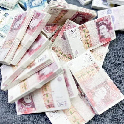 5PCS Mini Dollar & Euro Fake Money Banknotes – Miniature Props for Kids Dollhouse & Decoration
