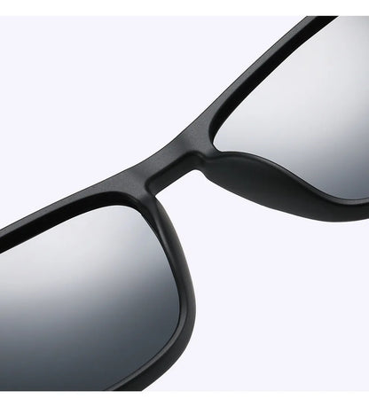 Fashion Square Polarized Sunglasses for Men – Luxury Designer UV400 Driving & Fishing Eyewear