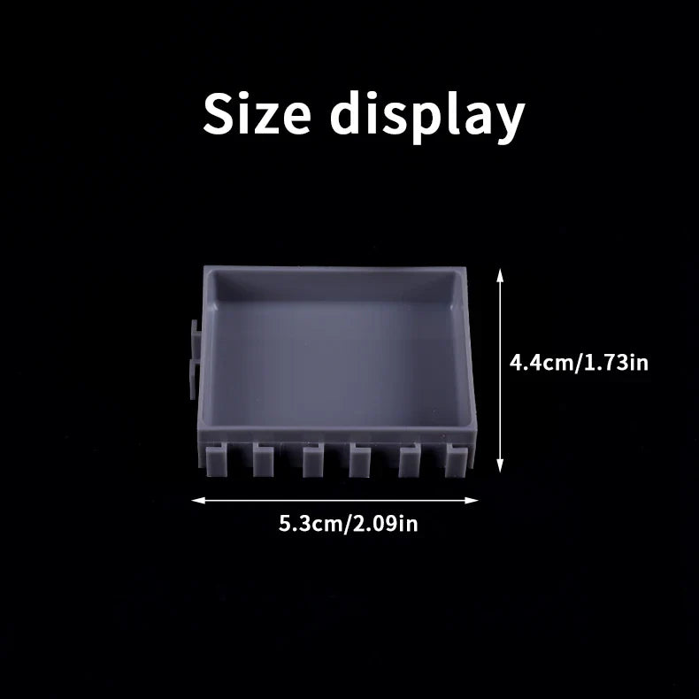 YILONG Multi-Spliced Tattoo Ink Cup & Cartridge Holder — ABS Desktop Storage Rack for Tattoo Accessories