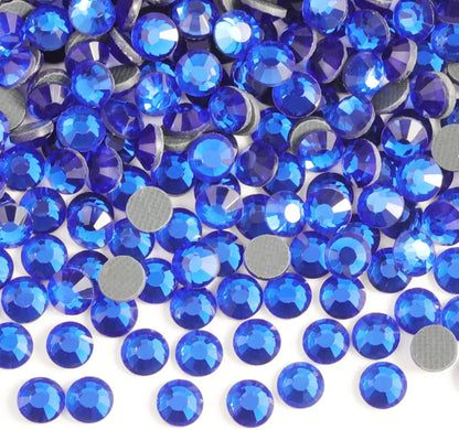 Bobohoo HotFix Crystal Rhinestones SS6-SS30 – Glitter Iron-On Strass Gems for Clothing, Dresses & DIY Crafts