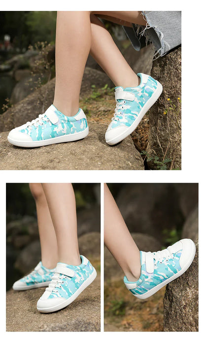 Children's Wide Barefoot Shoes – Anti-Slip Sports & Casual Shoes for Boys and Girls