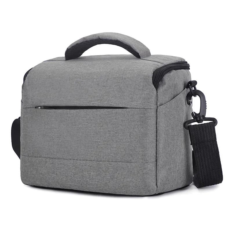 DSLR Camera Shoulder Bag – Portable Nylon Handbag for Sony, Nikon, Canon, Panasonic Equipment, Crossbody Style