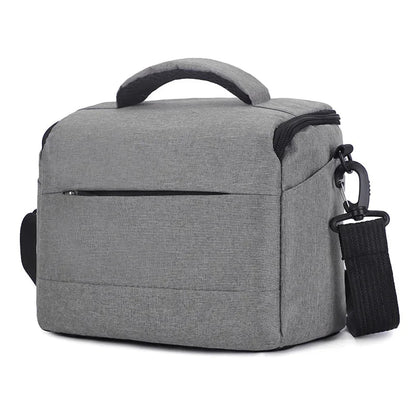 DSLR Camera Shoulder Bag – Portable Nylon Handbag for Sony, Nikon, Canon, Panasonic Equipment, Crossbody Style