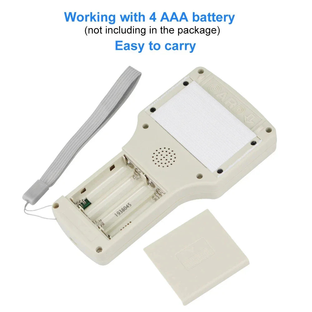 10-Frequency NFC Smart Card Reader & Writer | 125K/13.56MHz RFID Copier USB Key Programmer