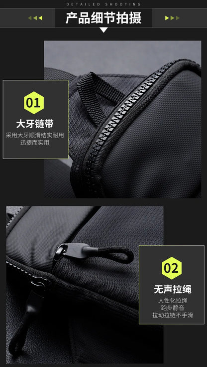 New Men & Women’s Chest Bag – Casual Crossbody Sports & Leisure Bag with Large Capacity