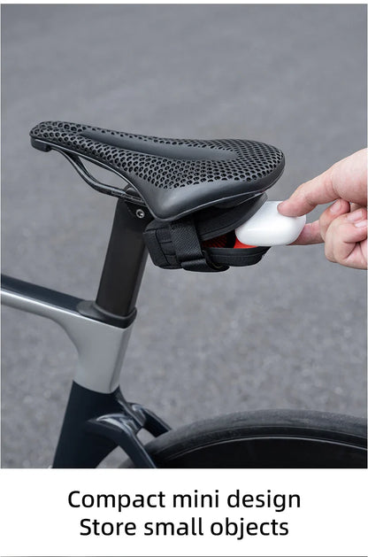 ROCKBROS Mini Bike Tail Bag – Lightweight Road Bicycle Storage for Tools & Accessories