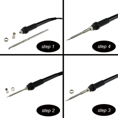 KSGER STM32 V3.1S T12 Soldering Station – OLED Display, Aluminum Alloy FX9501 Handle, Auto-Sleep & T12 Iron Tips